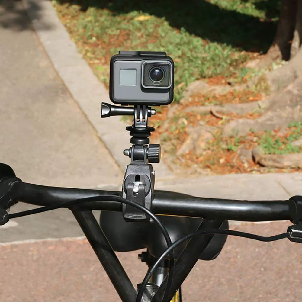 Support de caméra pour guidon de vélo et moto