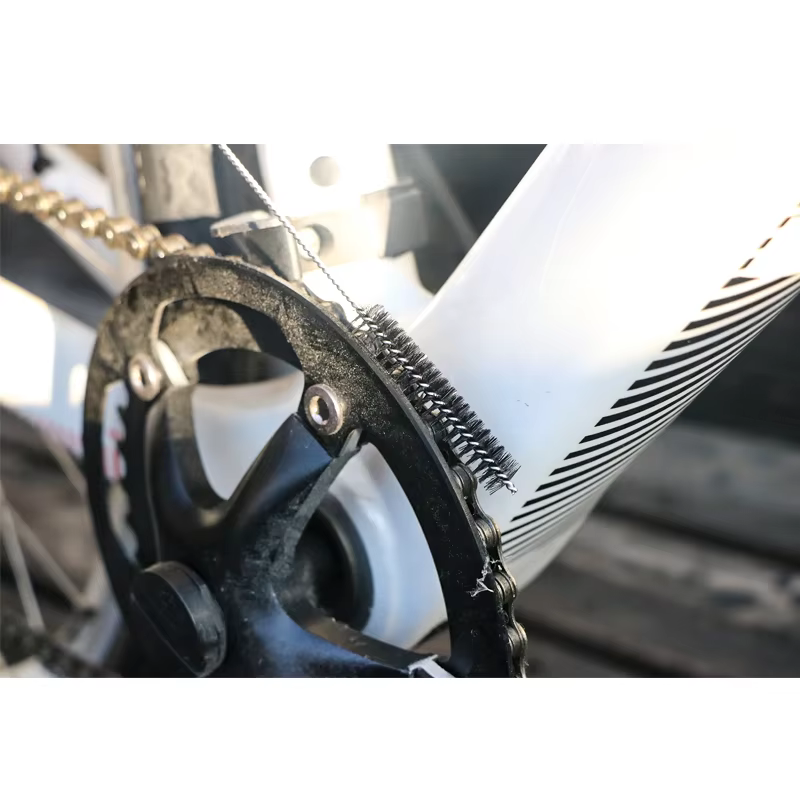 Brosses de nettoyage de chaîne de vélo