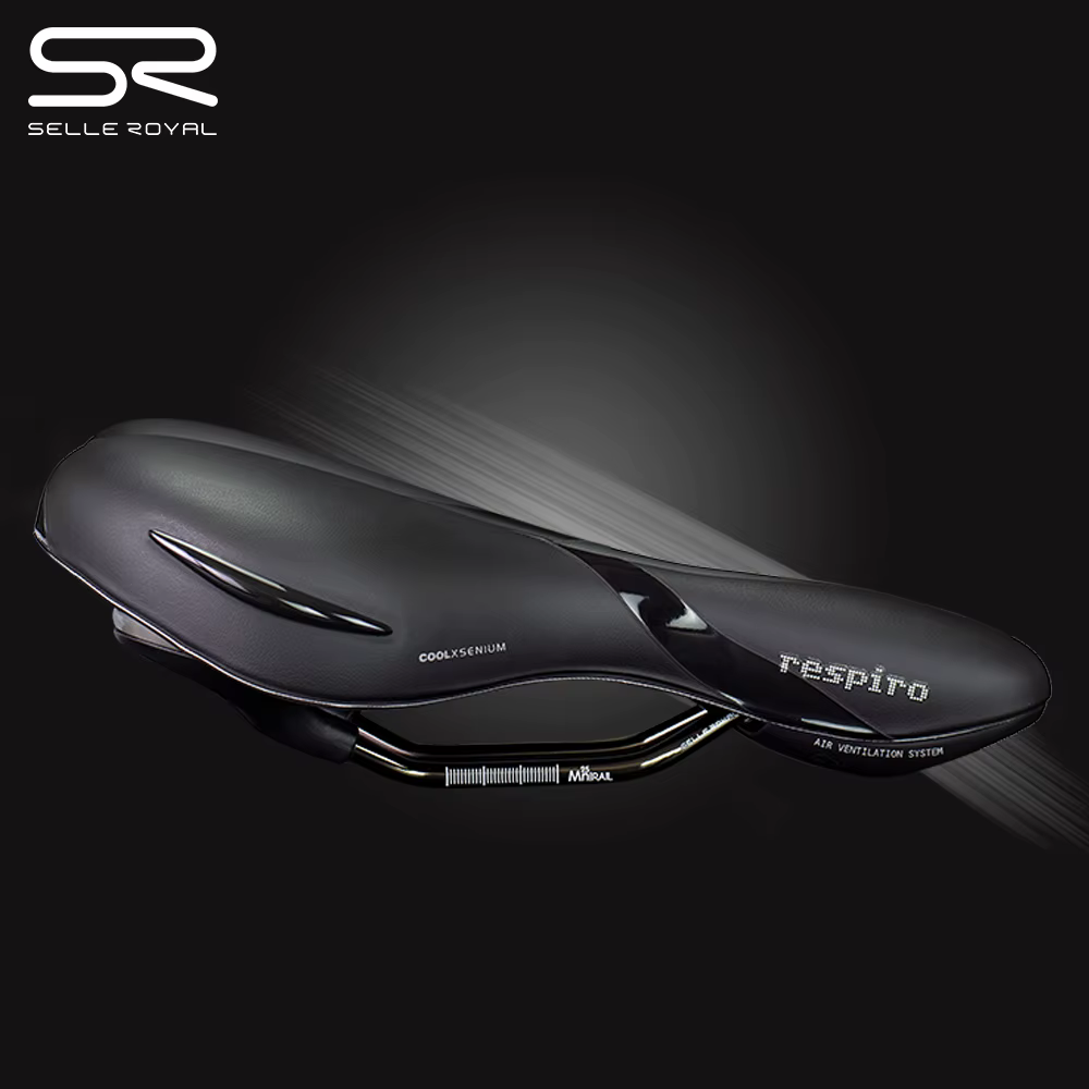 SELLE ROYAL-Selle de Vélo Respirante et Douce à Rail Creux