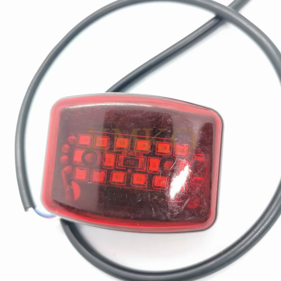 Feu arrière LED universel 36V 48V pour trottinettes électriques, feu stop pour trottinettes Little Ants, pièces de rechange