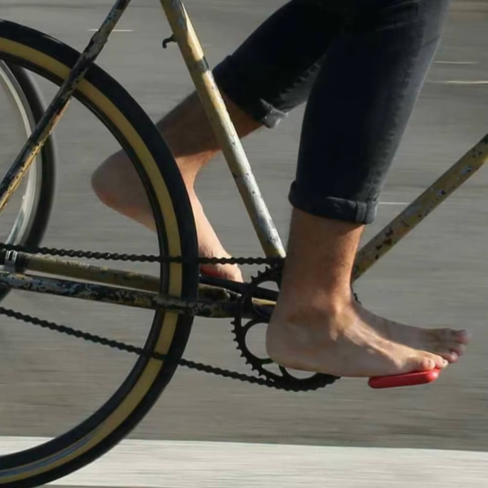 Nouvelles pédales plates urbaines "Rf" pédale de vélo à plate-forme ultime avec Zone de poignée en papier de sable