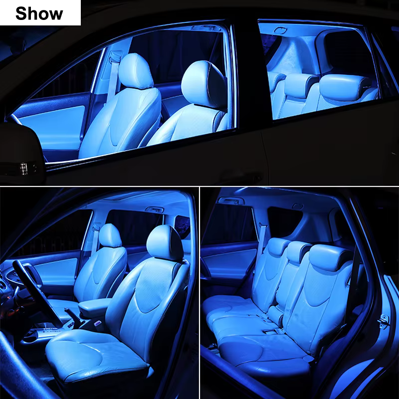 Kit d'ampoules d'éclairage intérieur LED pour coffre de lecture, Skoda Octavia Superb Fabia, MK1, MK2, MK3, 1, 2, 3 berline Coats i Canbus, accessoires de voiture