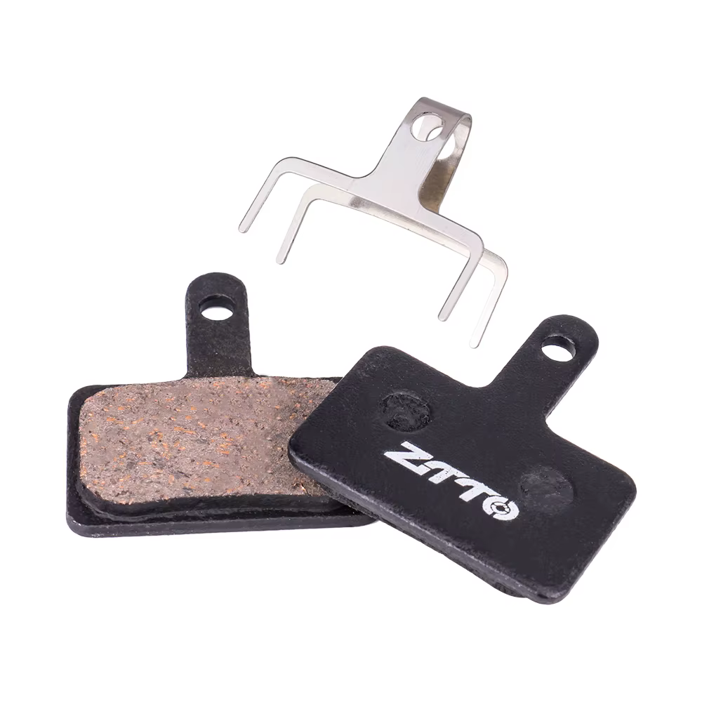 ZTTO 4 paires de plaquettes de frein de vélo semi-métal vtt en céramique silencieuse