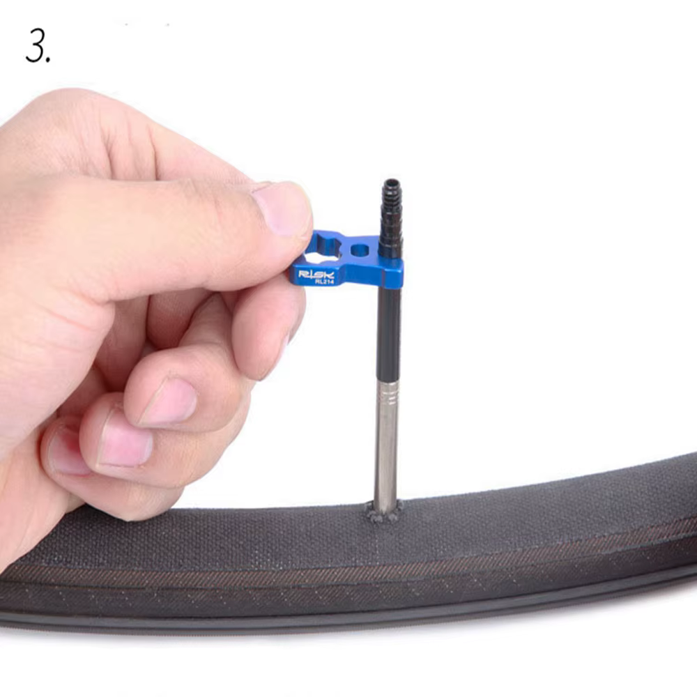 Valve de réparation portable 4 en 1 pour vélo de route et VTT