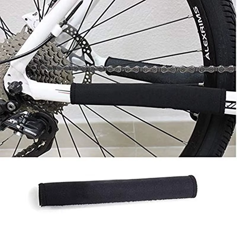 2 pièces protecteur de chaîne de vélo cadre de cyclisme