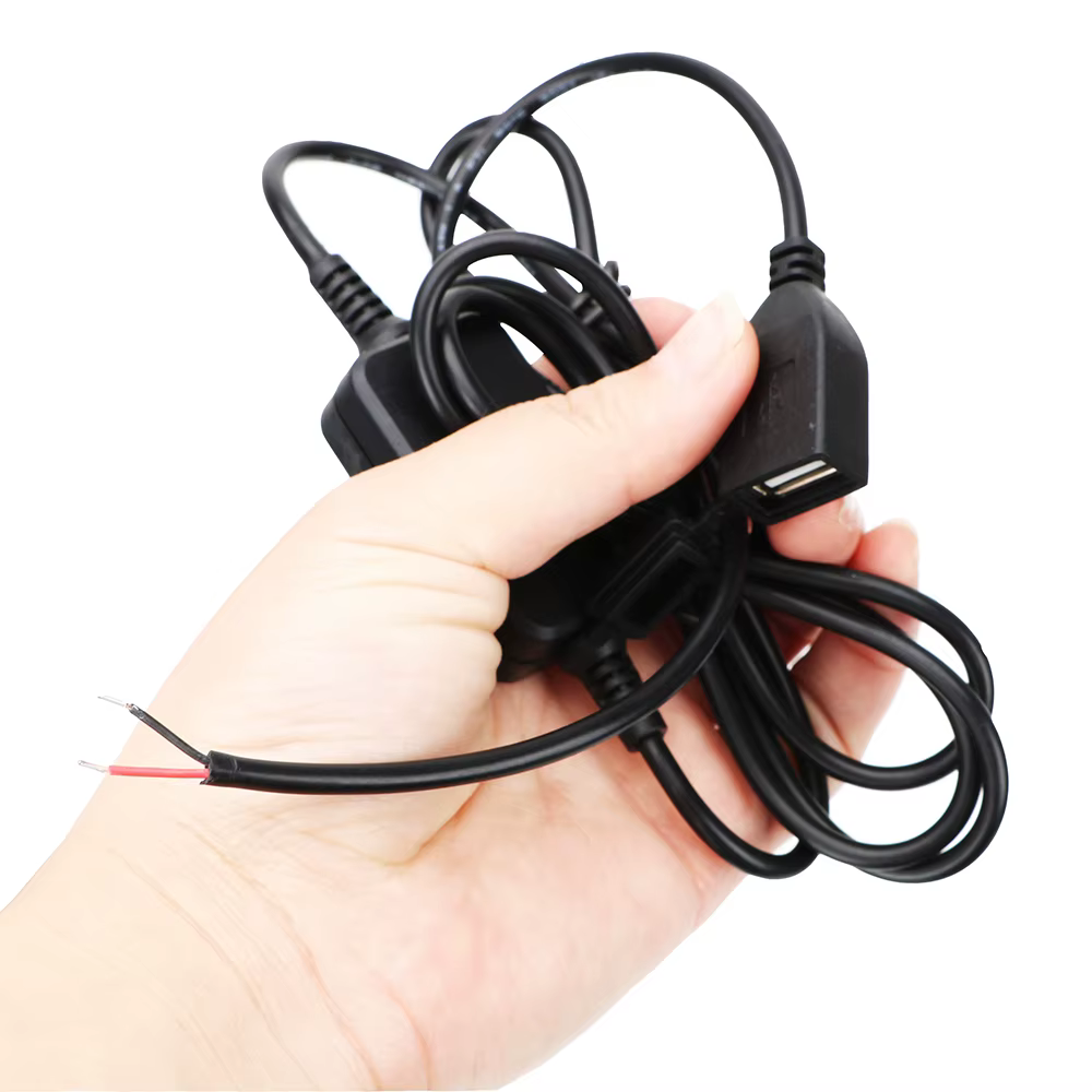 Prise USB pour moto, prise d'alimentation pour téléphone GPS