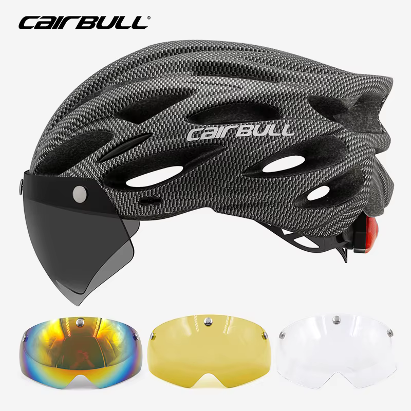 Casque de cyclisme léger route vtt VTT vélo Led