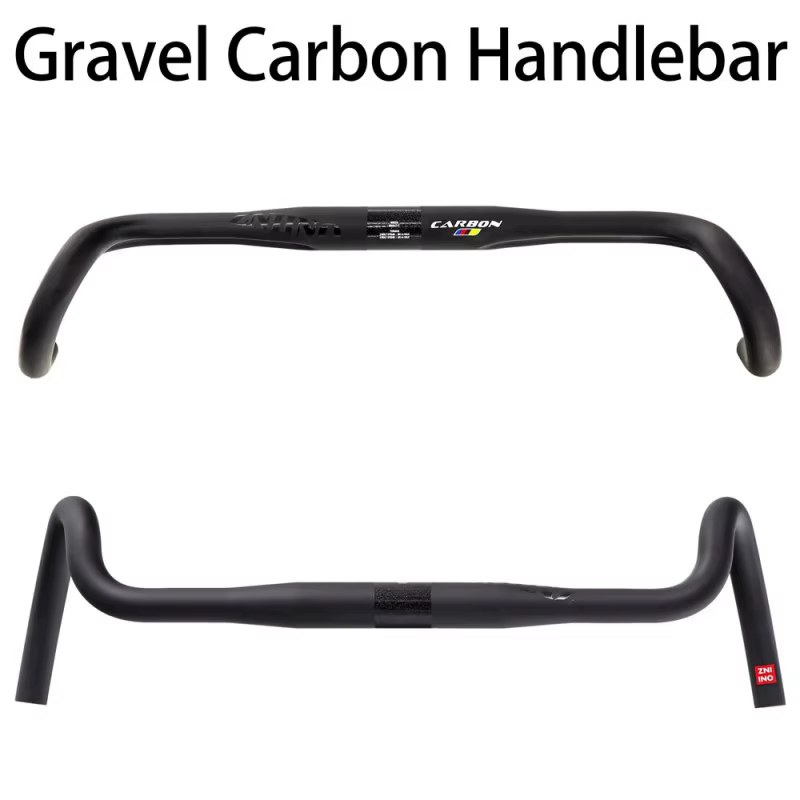 2021 dernier guidon de vélo en carbone gravier grande barre évasée Cycle Cross
