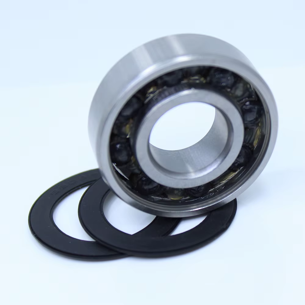 Roulement en céramique hybride 62/28 28*58*16mm (1 pièce) roue avant et arrière de vélo de course 62 28 2RS LUU hybrides Si3N4 roulements à billes 62/28RS