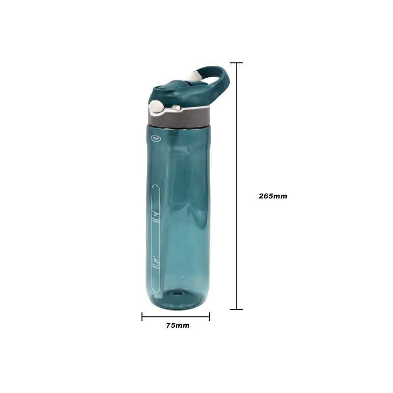 Bouteille d'eau de vélo en matériau Tritan portable