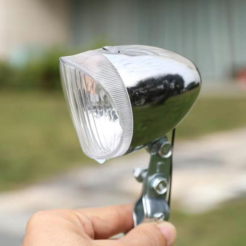Kit de feux de vélo à Dynamo, sans piles, phare arrière