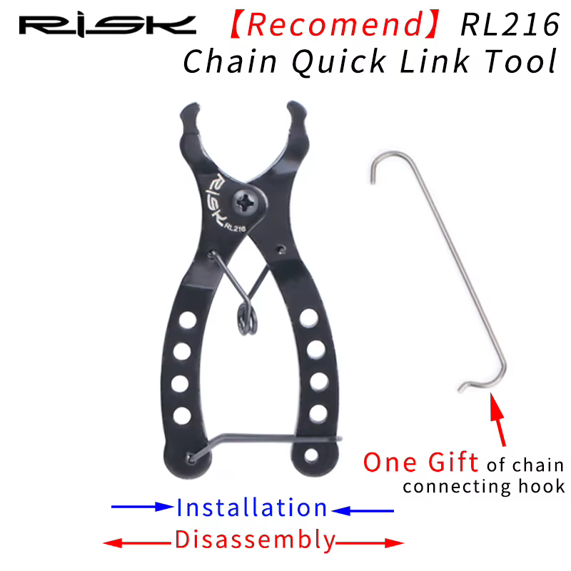 Risque pince de chaîne de cyclisme boucle magique Kit d'outils de vélo Mini
