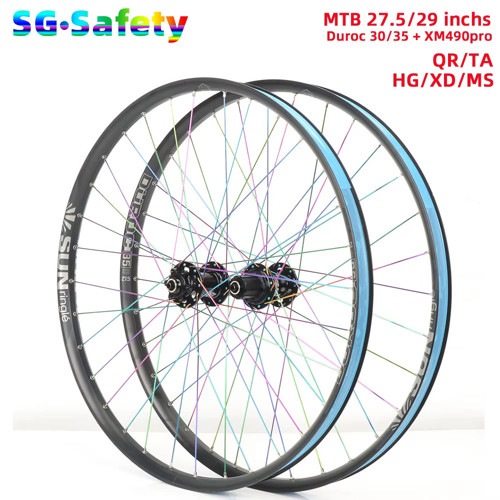 Jeu de roues de VTT sur mesure