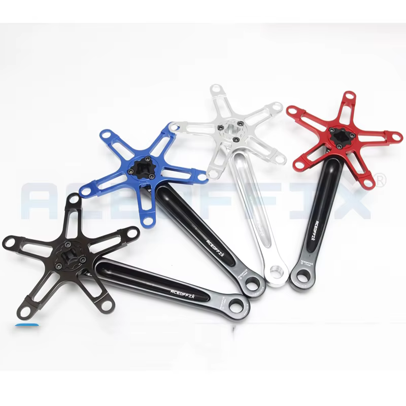 Aceoffix 130BCD pédalier rétro vélo ultraléger 14 16 20 pouces manivelle