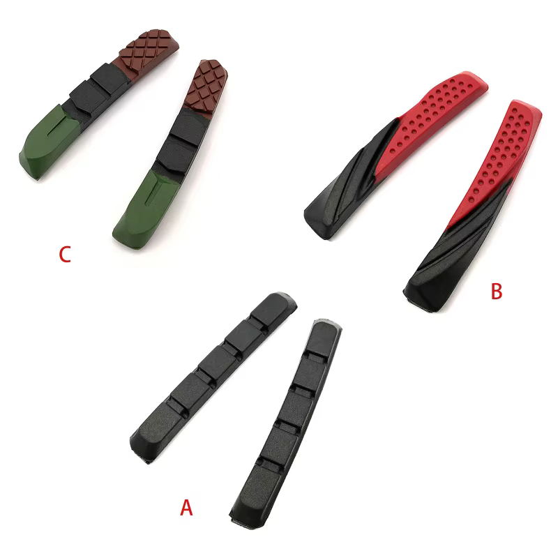 1 paire de plaquettes de frein durables pour vélo