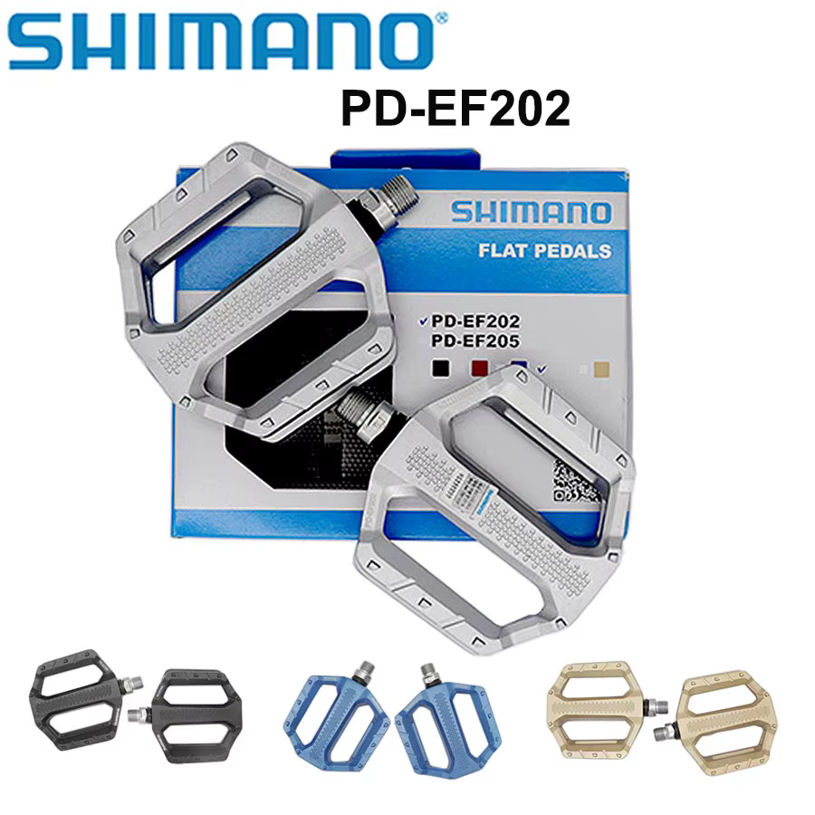 Shimano PD EF202 vtt pédale plate équitation décontractée VTT pédales en alliage d'aluminium PD-EF202 avec boîte d'origine