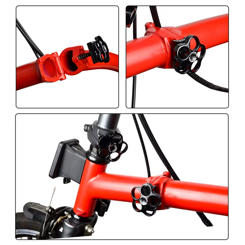 ONEGOO 1pc vélo pliable boucle pliante pince C