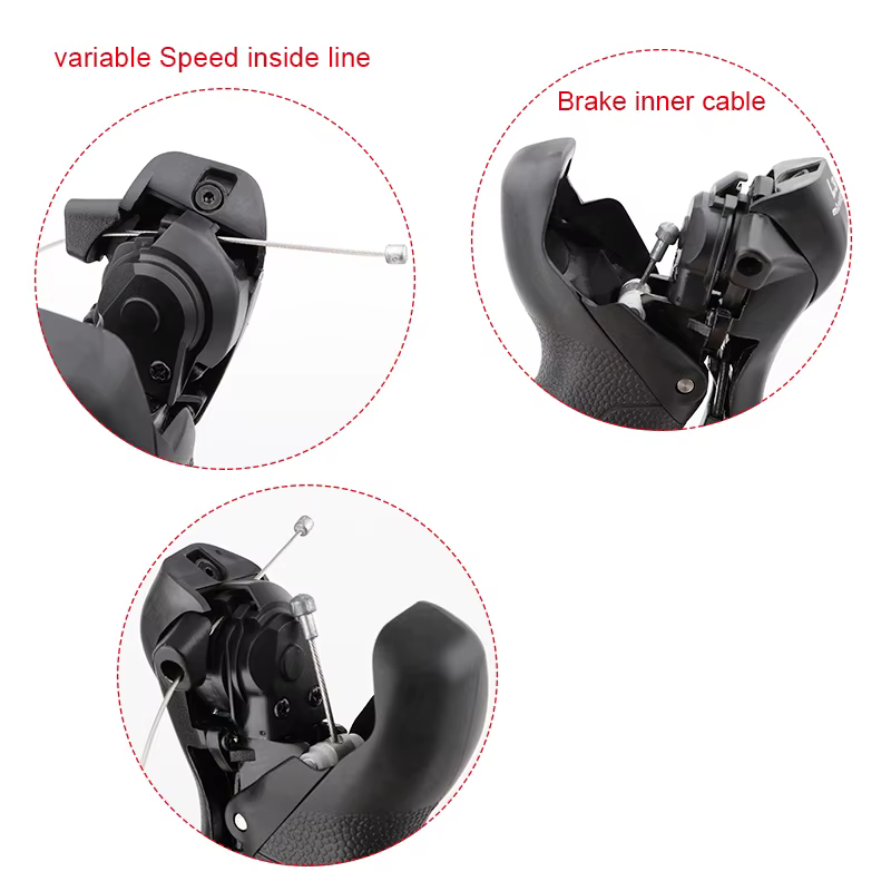 MicroNEW vélo de route manette de vitesse 2*10 vitesses pour guidon 22.2-23.8mm 7/8/9