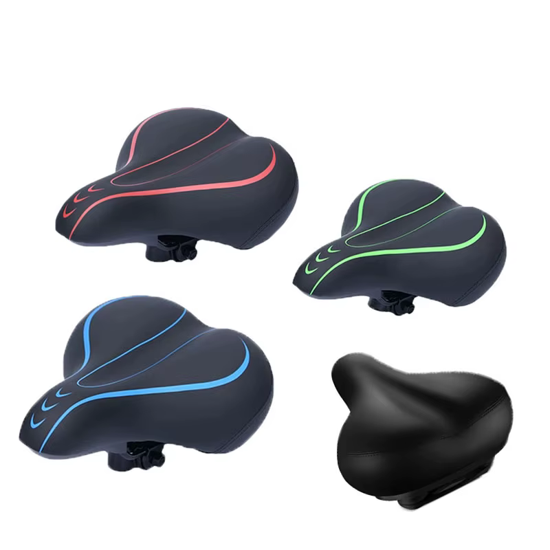 Coussin de selle de vélo large et confortable