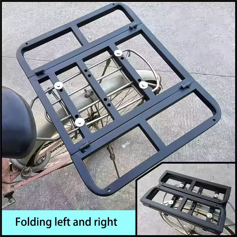 Porte-bagages universel pliable pour vélo