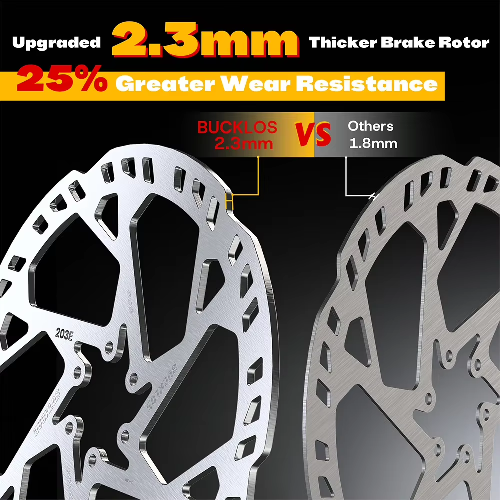 Disque de frein de vélo 140/160/180/203MM pour VTT