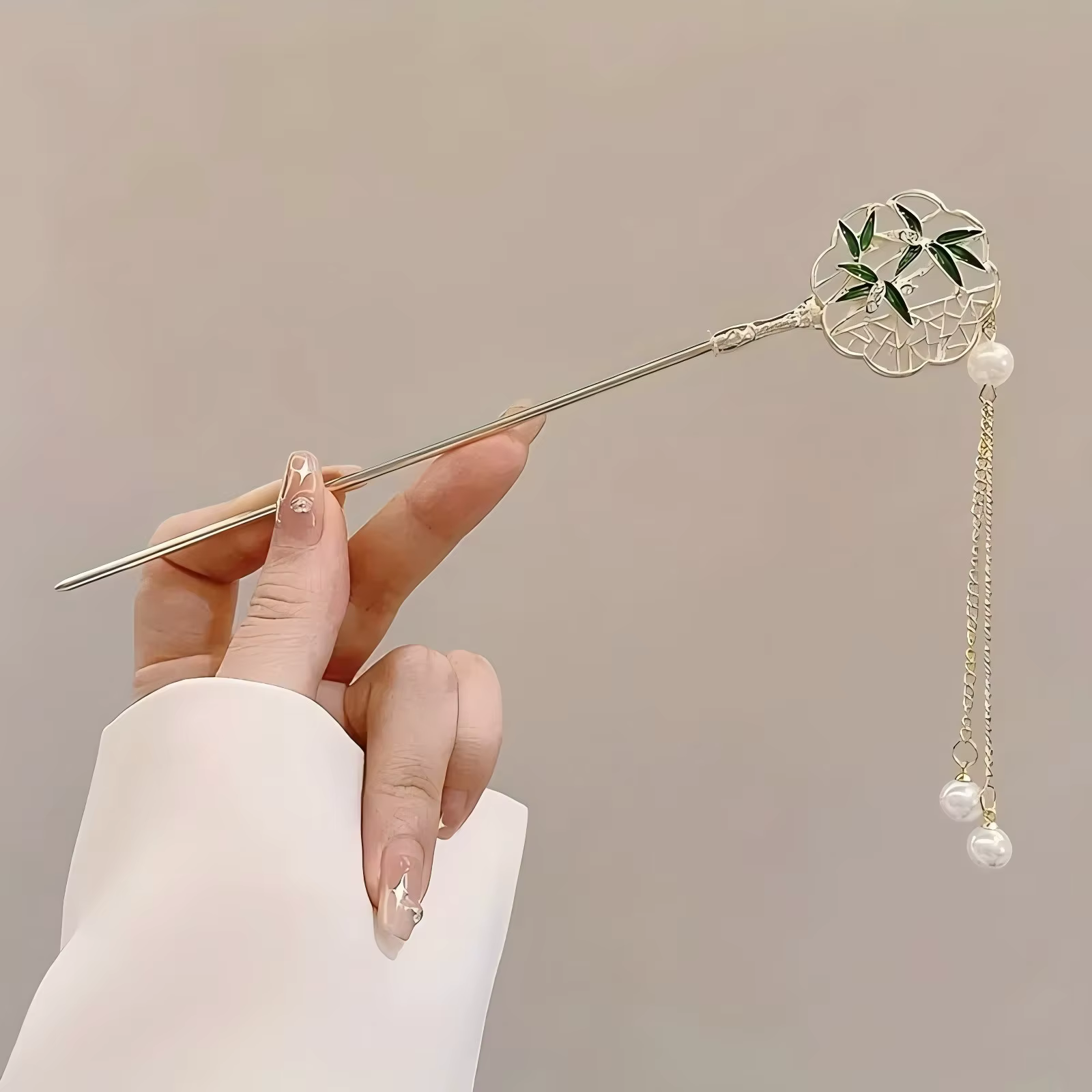 1/6 pièces élégant Style chinois gland bâton de cheveux traditionnel Design Floral accessoire de coiffure femmes bijoux épingle à cheveux Hairneedle