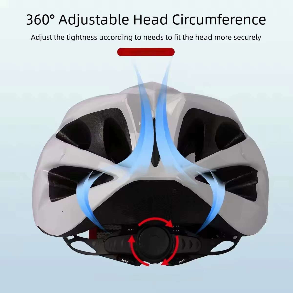 Casque de vélo léger avec doublure confortable