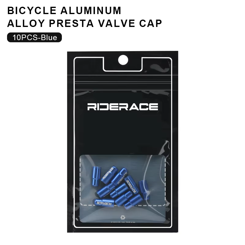 RIDERACE bouchon de Valve de pneu de vélo en alliage d'aluminium CNC vtt Tube
