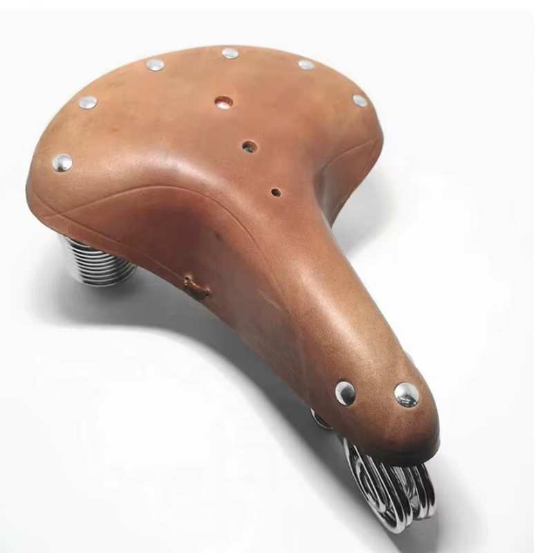 Selle de vélo vintage à ressorts