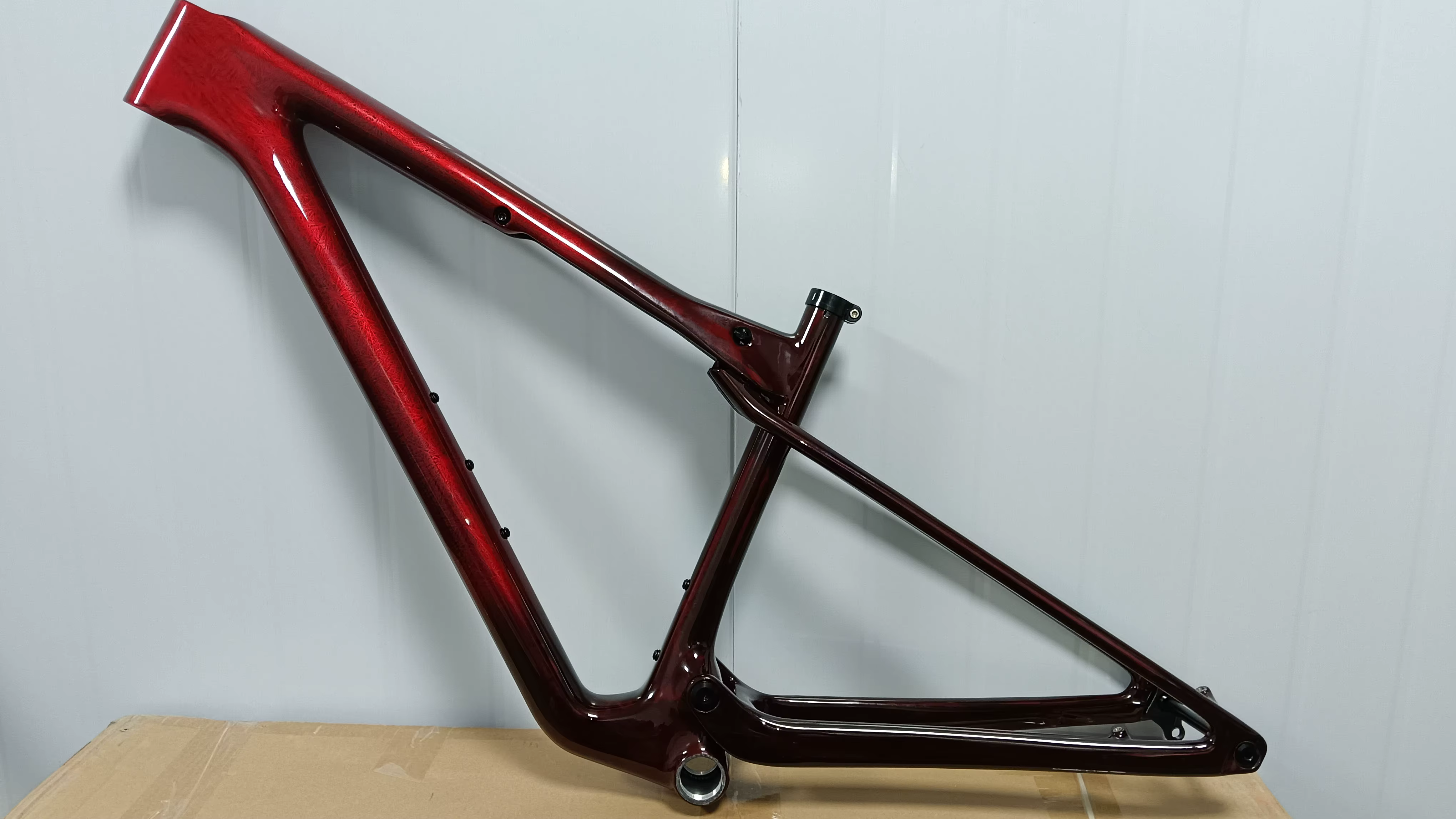 Cadre de vélo de montagne VTT HMC T1100 entièrement en fibre de carbone