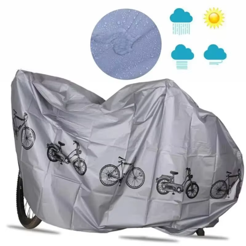 Housse de protection pour vélo et moto, imperméable, anti-poussière, anti-UV, protection extérieure, housse de vélo tout-terrain, accessoires de vélo toutes saisons