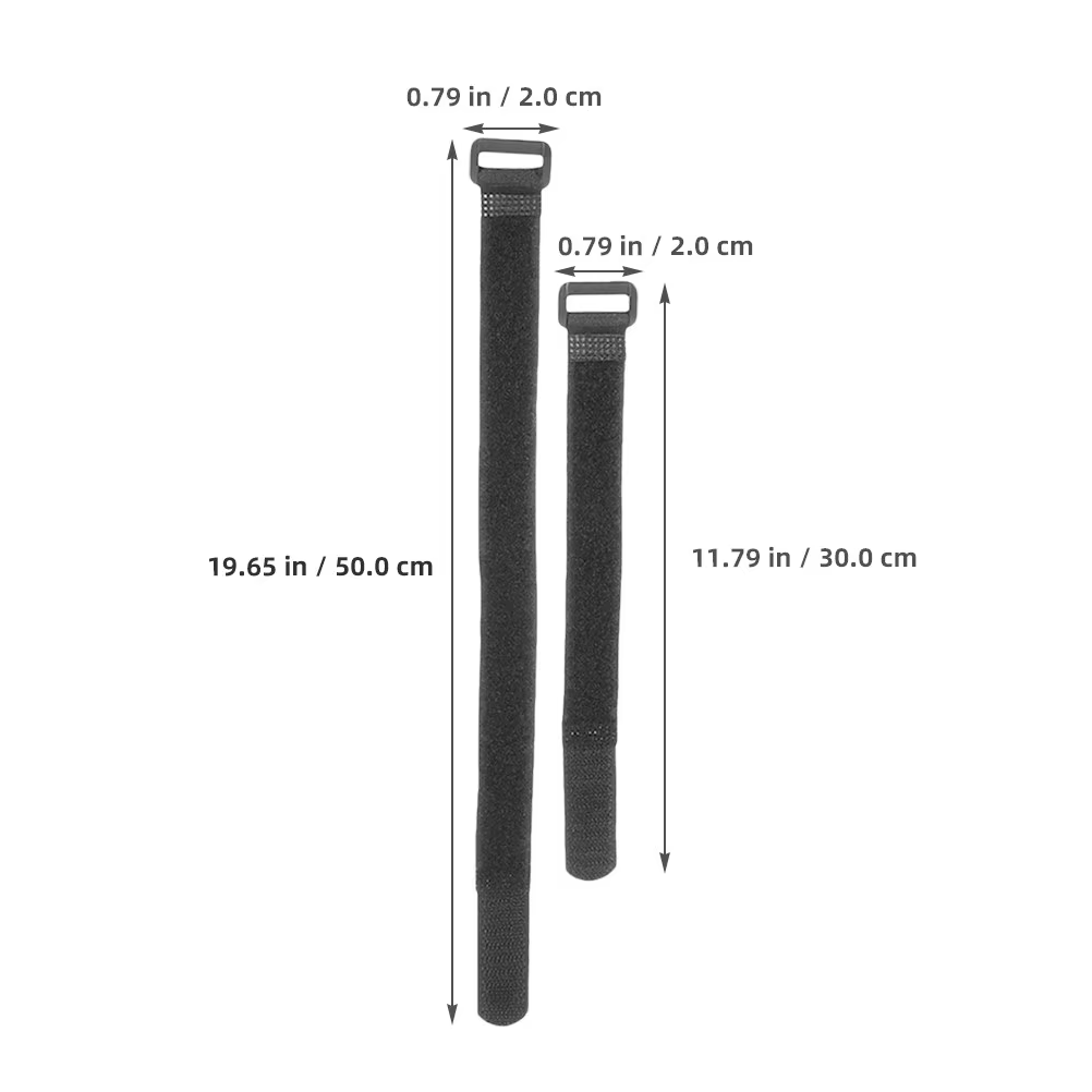 10 sangles de fixation réglables en nylon pour roues de VTT