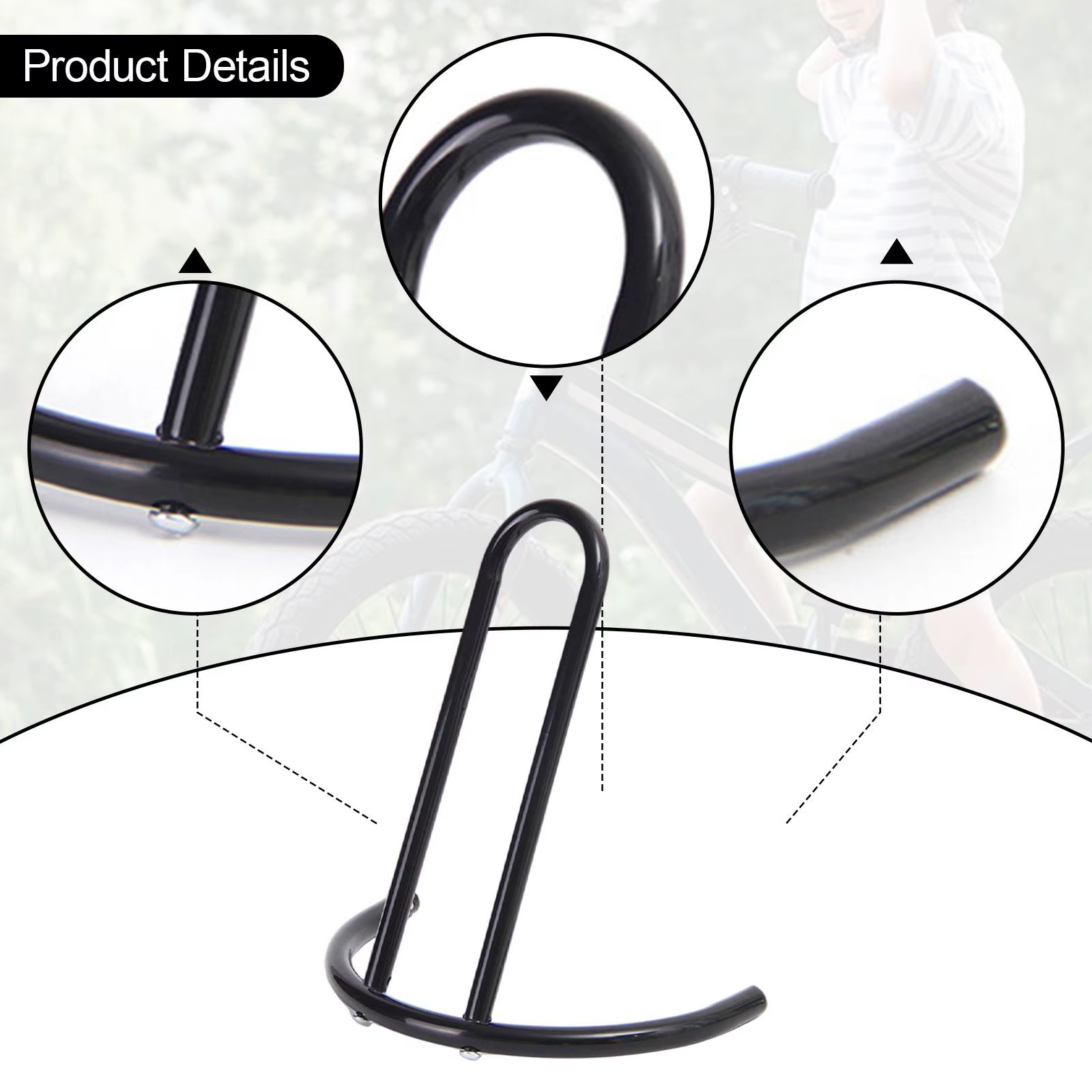 Support de rangement pour vélo en alliage d'aluminium pour vélos d'équilibre pour enfants
