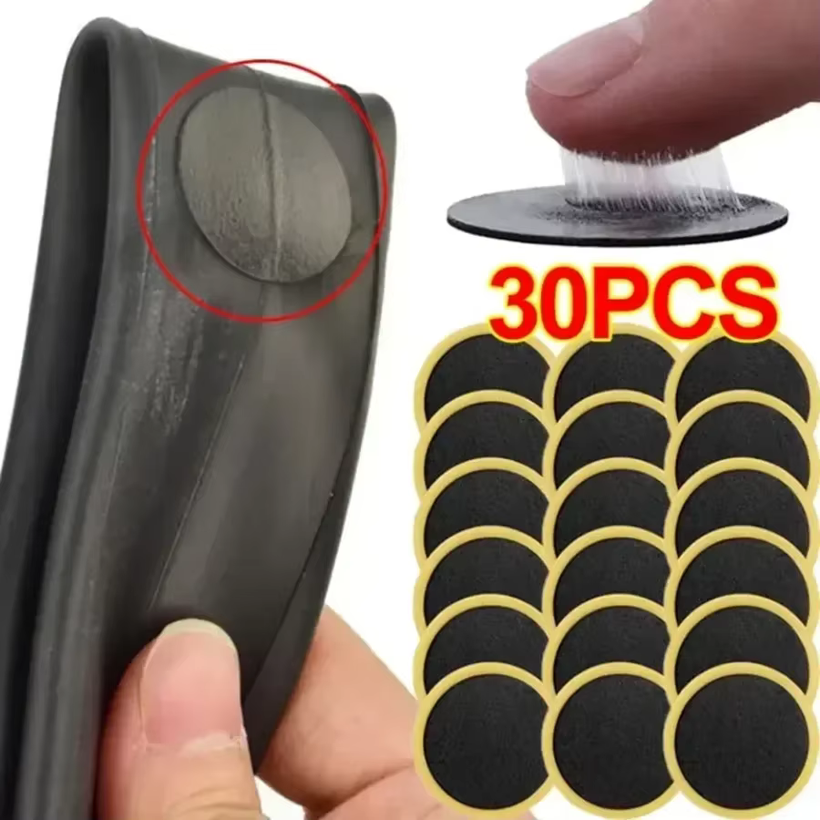 Patchs pour pneus de vélo sans colle