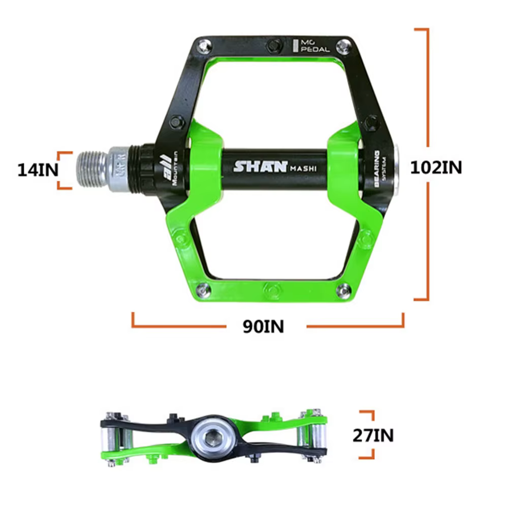Nouvelles pédales SHANMASHI en alliage de magnésium et d'aluminium pour VTT et vélo de route