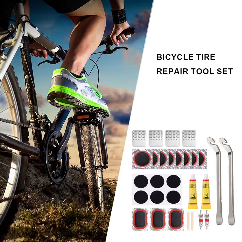 Kit de réparation de pneus plats de vélo