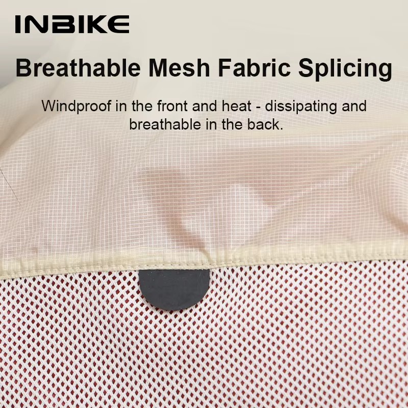 INBIKE Coupe-vent de cyclisme portable ultra-léger pour femme Veste