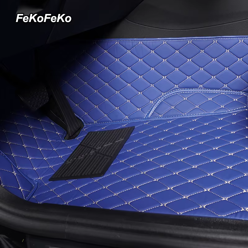 Tapis de sol de voiture personnalisés pour Skoda Fabia, accessoires de voiture