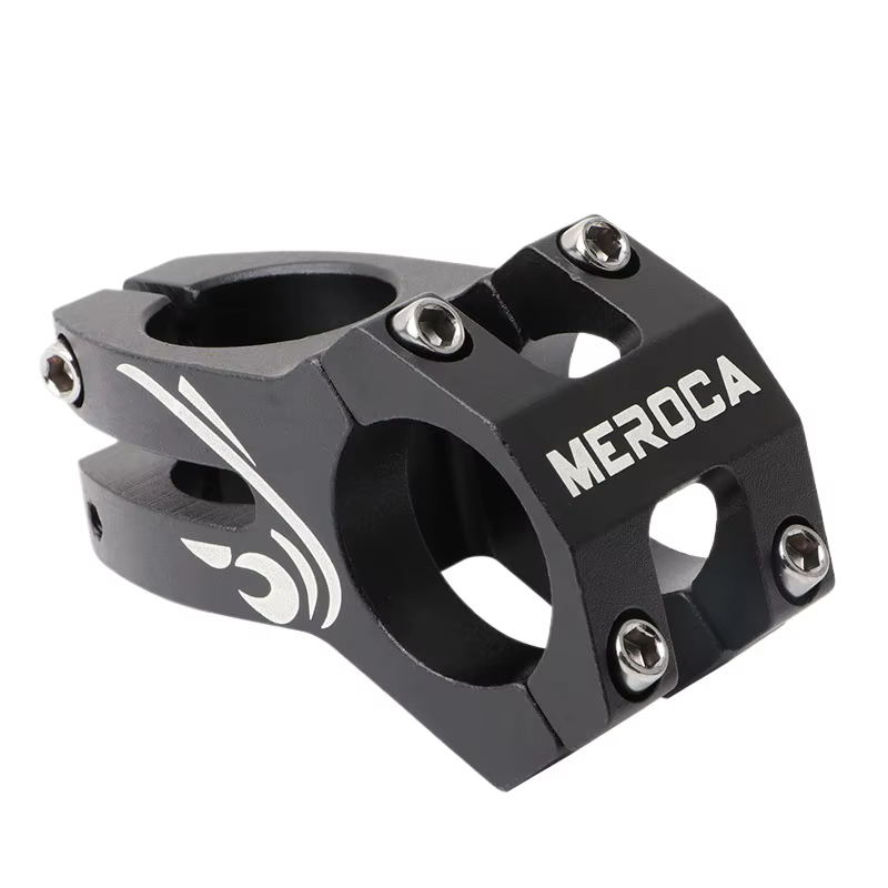 Potence de vélo MEROCA 45 mm, potence courte creuse, 28,6*31,8 mm, noir, rouge, or, bleu, pour vélo de montagne et vélo de route