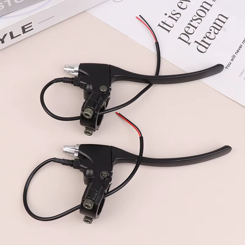 1 paire de leviers de frein arrière de vélo électrique