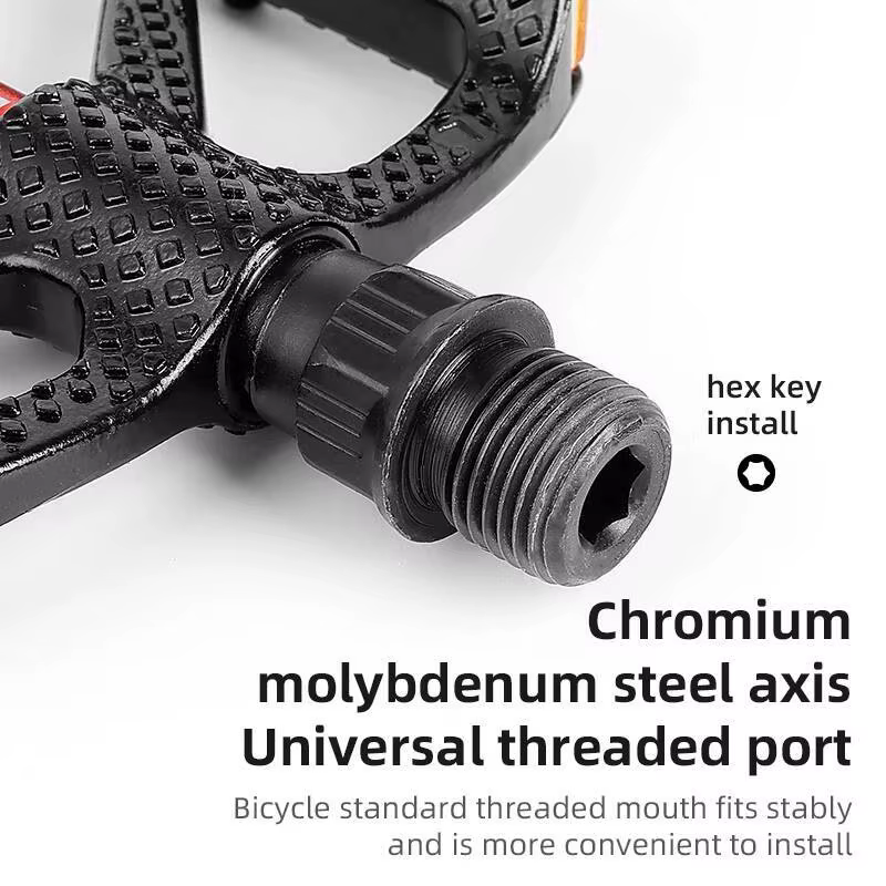 Pédales de vélo ESLNF en alliage d'aluminium antidérapantes