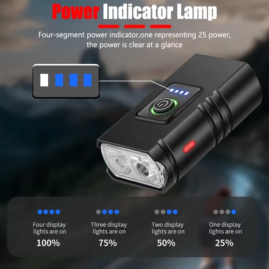 Phare de vélo Portable LED