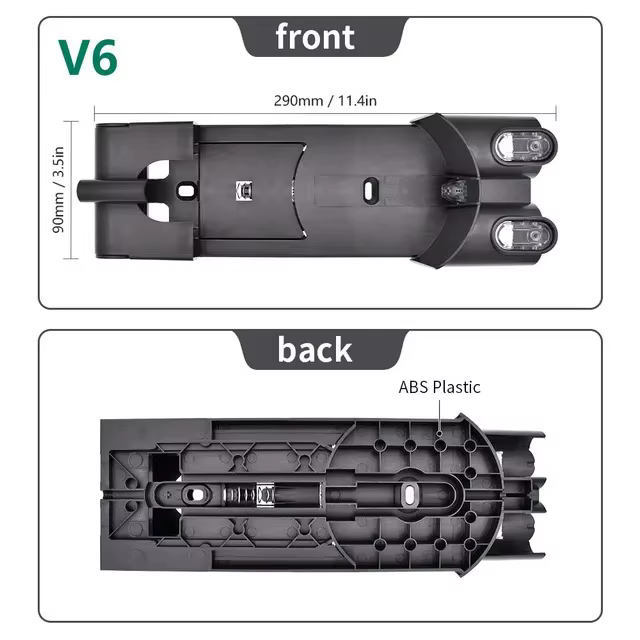 Station d'accueil pour aspirateur Dyson V6 V7 V8 V10 V11 V15, accessoires muraux, support de chargeur, pièce de rechange