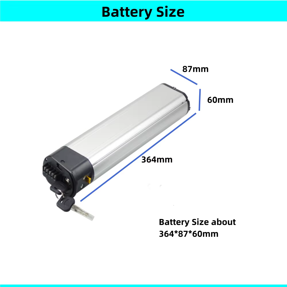 Batterie pour vélo électrique pliable