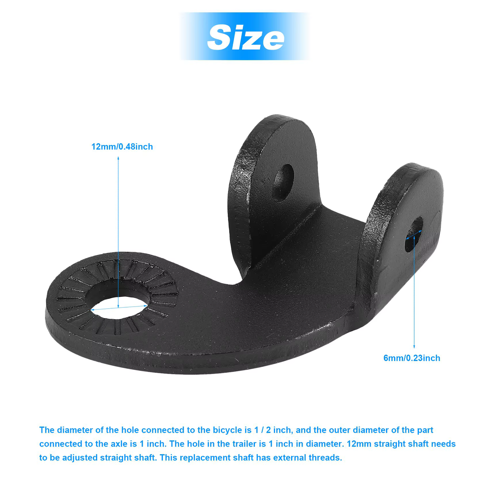 Connecteur de remplacement pour remorque de vélo Burley