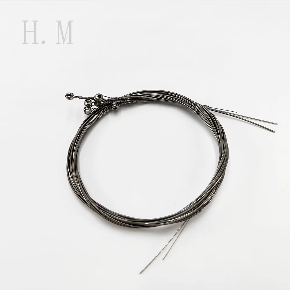 Cordes de guitare électrique, 6 pièces/ensemble, accessoires pour instruments de musique, 6 cordes, pièces de guitare, cordes en acier