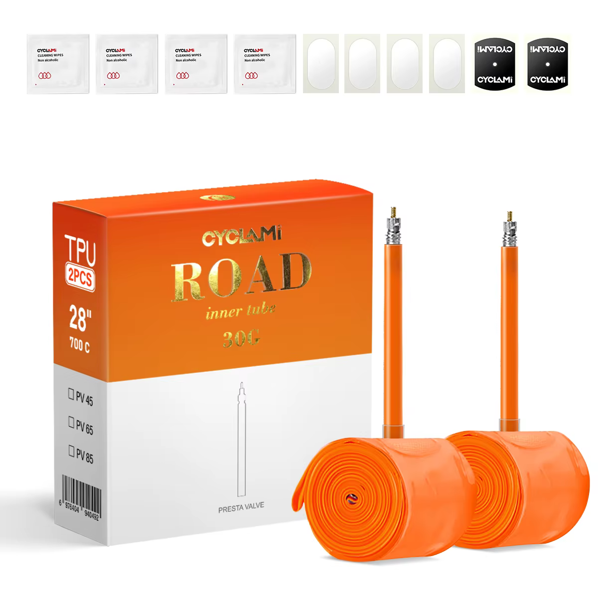 Chambre à Air Ultralégère en TPU pour Vélo de Route