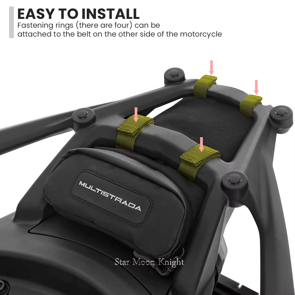 Porte-bagages sous le sac pour Ducati Multistrada V4 S V4S V4 Pikes Peak Rally, outil d'entretien, sacs étanches, accessoires de moto