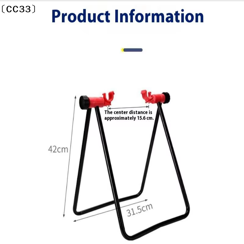 Support de stationnement vertical triangulaire pour vélo de route