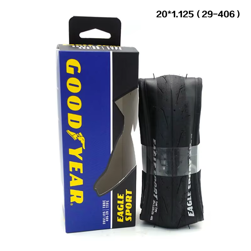 Pneu de vélo Goodyear Eagle Sport Small Tire 20x1-1/8 29-451, pneus de vélo de route, pneus de vélo BMX ultralégers, pneu 20er 95 PSI